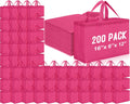 Reusable Grocery Bags Large Non Woven Tote - Foldable Durable
