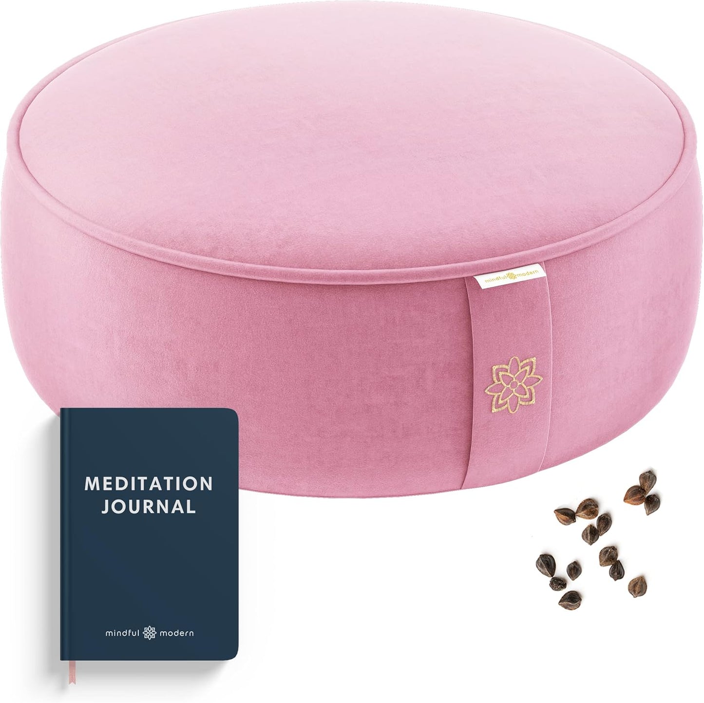 Velvet Zafu Luxury Meditation Cushion