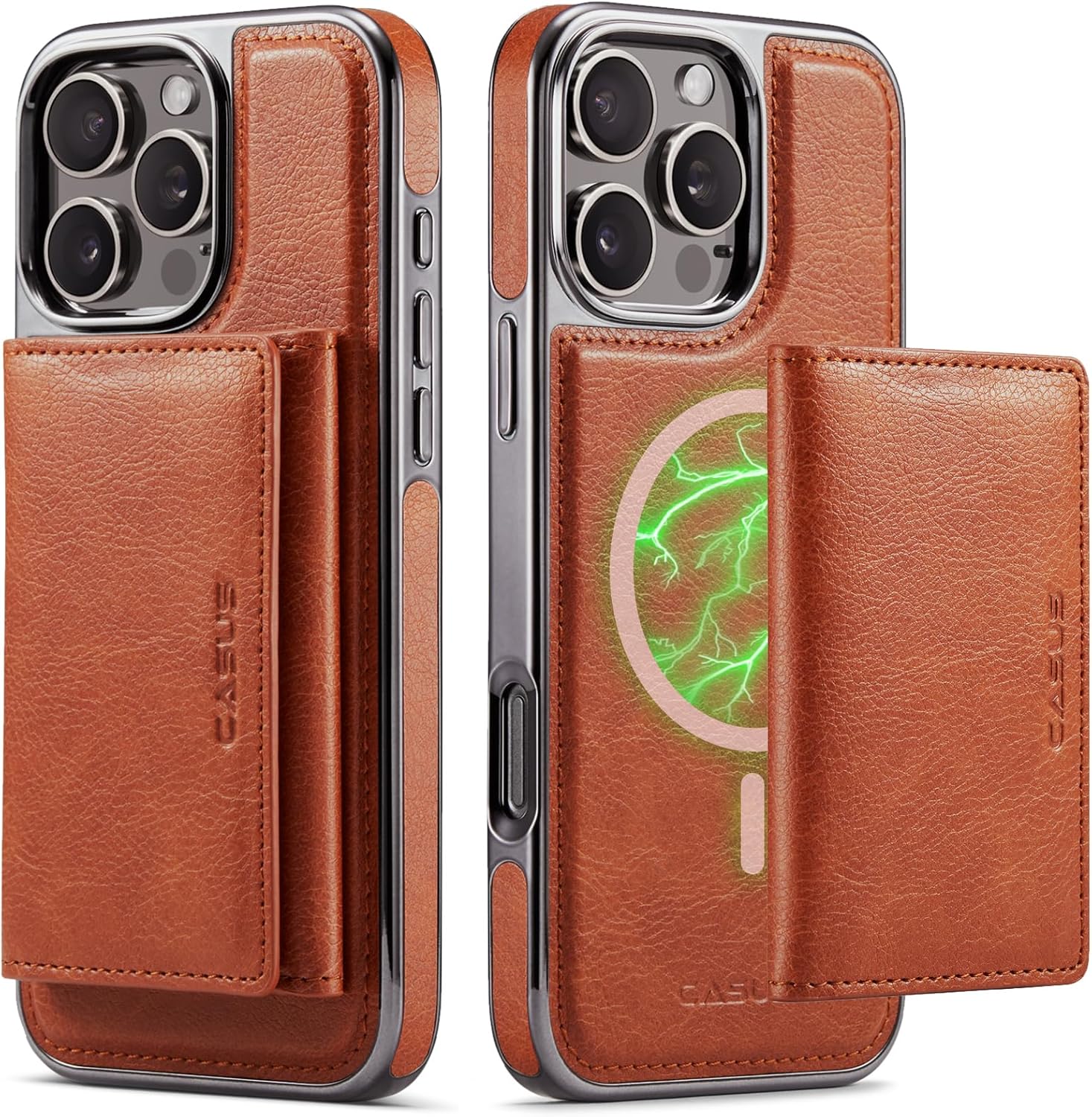 Casus Wallet Case for iPhone 16 Pro Max with MagSafe Compatibility