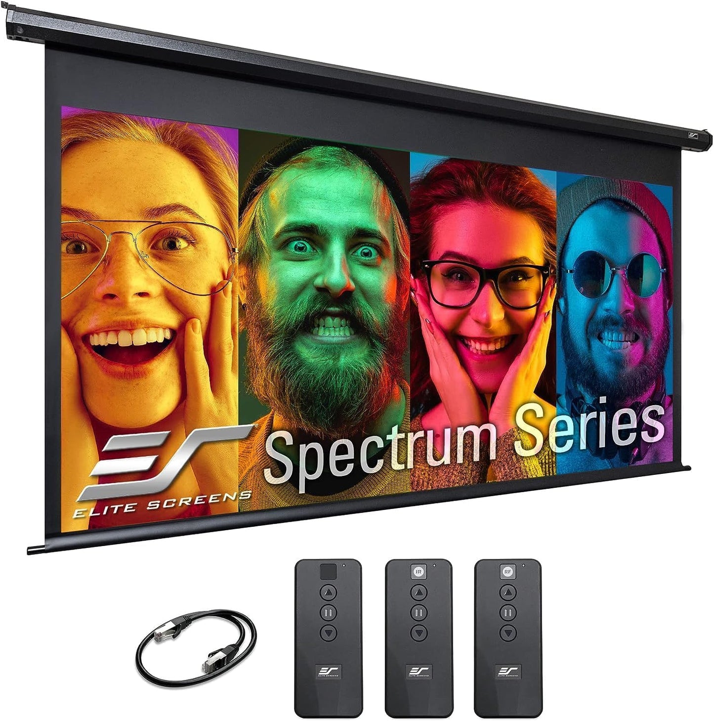 Elite Screens 180 Motorized 16:9 Projector Screen