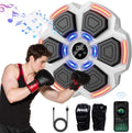 Music Boxing Machine with Gloves - Wall Mounted Smart Bluetooth Gym