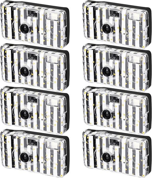 Capture Memories Instantly: Disposable Camera 8 Pack
