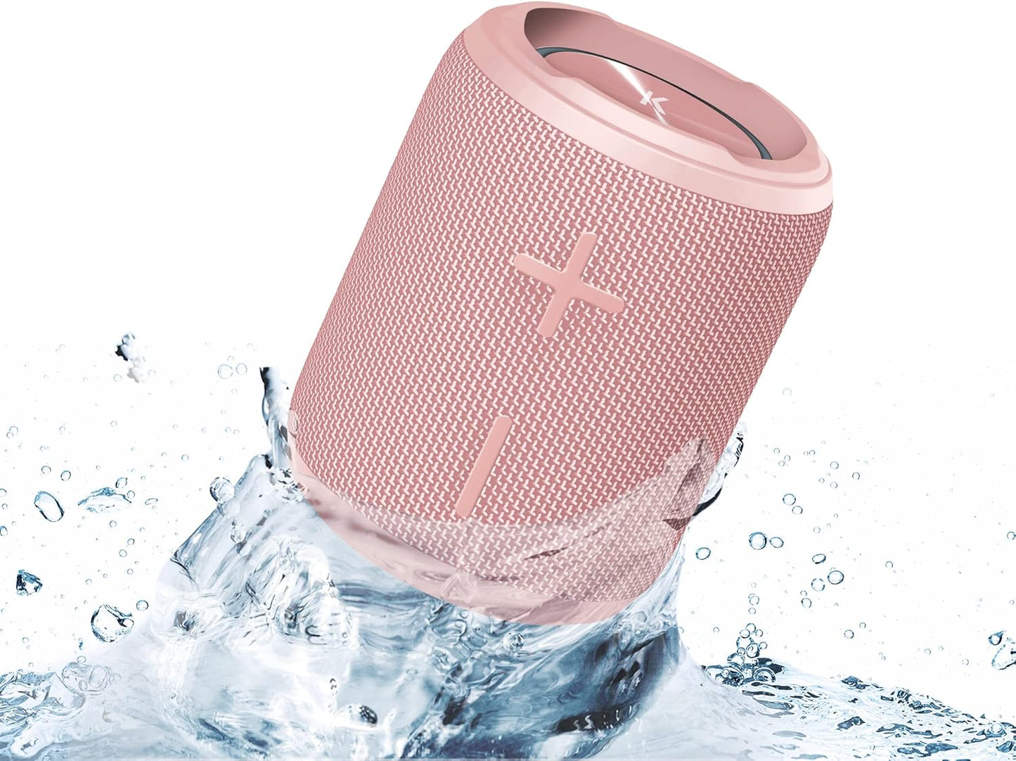 KOVE Mini Commuter 2 Speaker - Pink Bluetooth, HD Sound