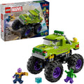 LEGO Marvel The Hulk Truck vs. Thanos - Action Monster Truck Toy