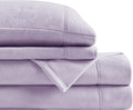 Micro Fleece Bed Sheet Set, Warm Lavender - Cozy Cold-Season Sheets
