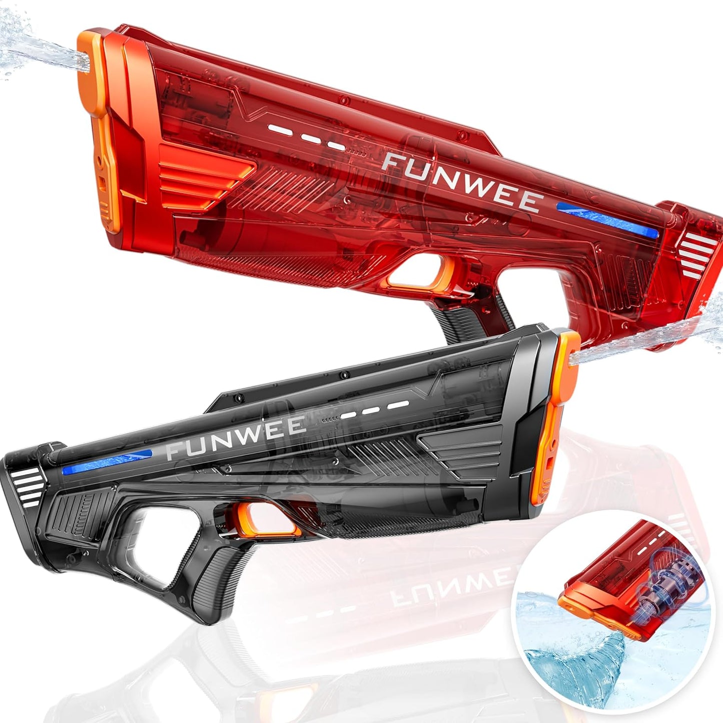 Powerful Automatic Squirt Gun for Kids and Adults Fun