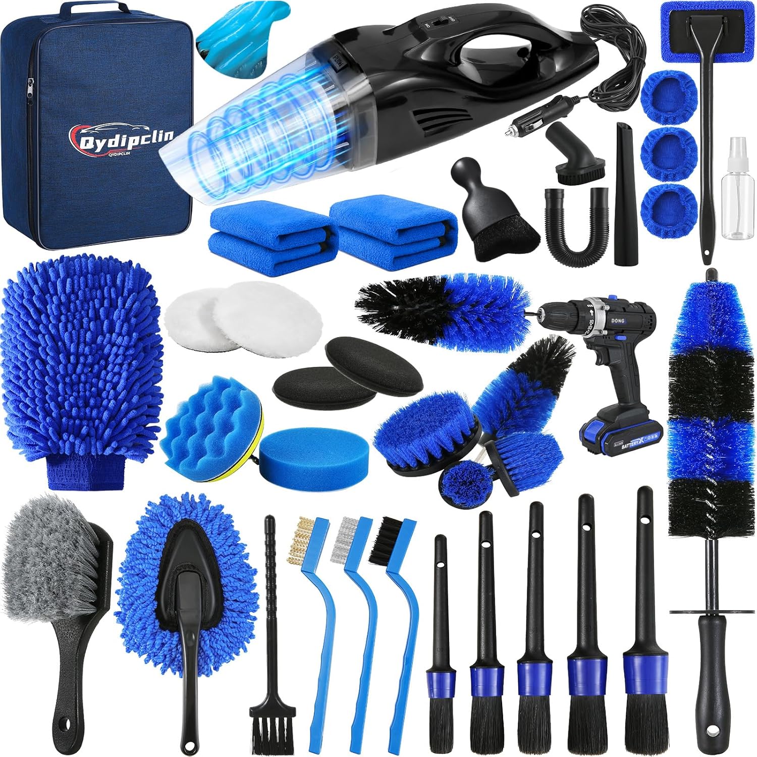 38PcsB Car Detailing Kit for Professional Car Care and Cleaning