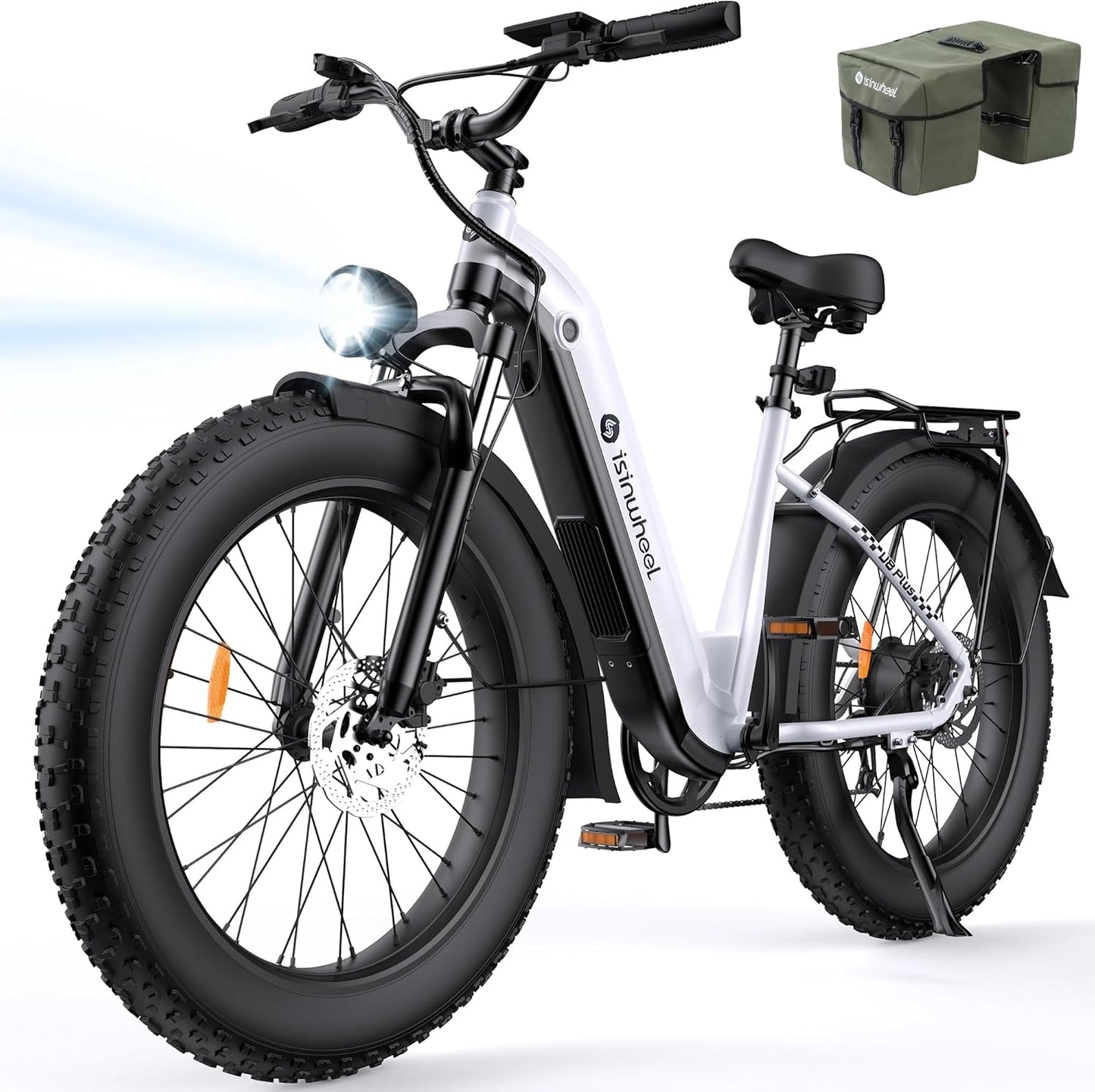 U8 Plus Electric Bike for Adults with 1500W Peak Motor