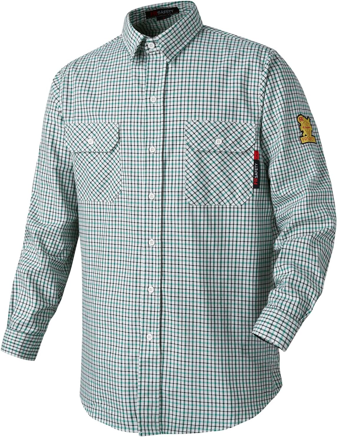 FR Shirts for Men 7oz Fire Resistant Cotton Welding Shirt