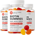 iRestore Hair Gummy Vitamins Vegan Biotin Gummies - Hair Growth