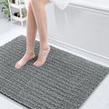 Arotive Luxury Chenille Bathroom Rug Mat - Extra Soft Thick Absorbent