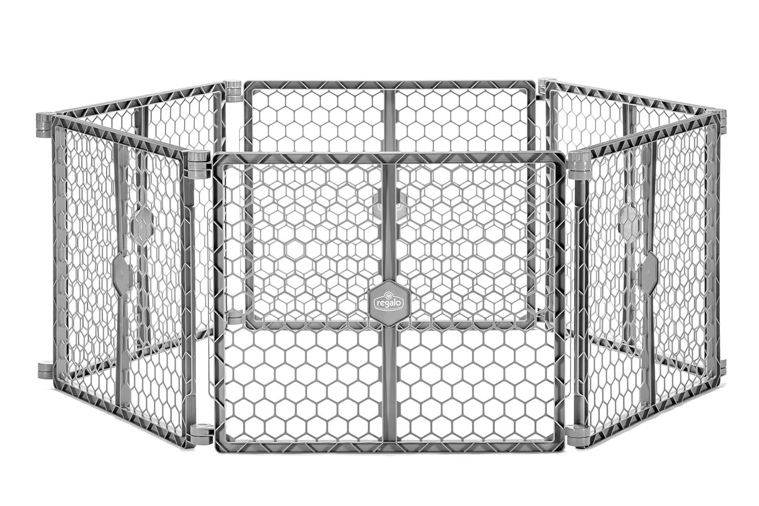 Regalo 192-Inch Super Wide Adjustable Baby Gate and Play Yard