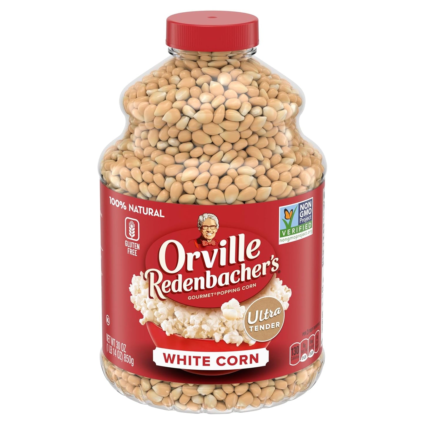Orville Redenbacher's Gourmet White Popcorn Kernels - 30 oz. : Fluffy Delight