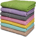 ZUPERIA 7-Pack Bath Towels 30 in x 54 in - Soft, Highly Absorbent Set