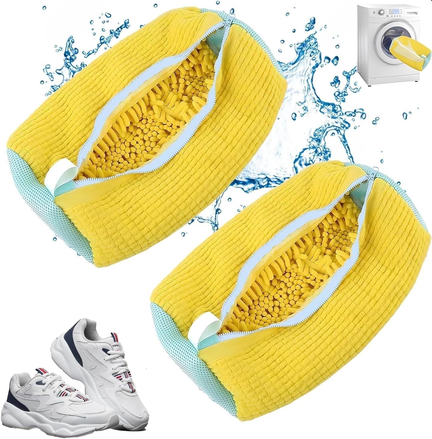 Reusable Shoe Washing Bag x2 - Keep Shoes Clean!
