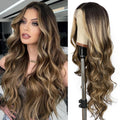 SAPPHIREWIGS Body Wave Lace Front Wig 26in - Natural Brown Blonde Mix