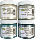 Stencil Butter Beach House Acrylic Paint Set - 4 x 2oz Jars