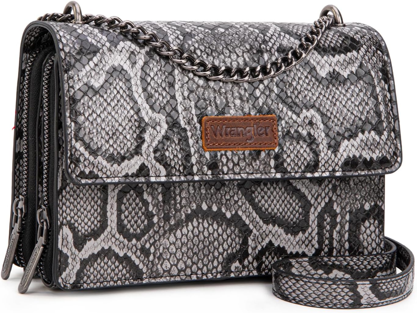 Wrangler Flap Crossbody Purse for Women - Vintage Style Bag
