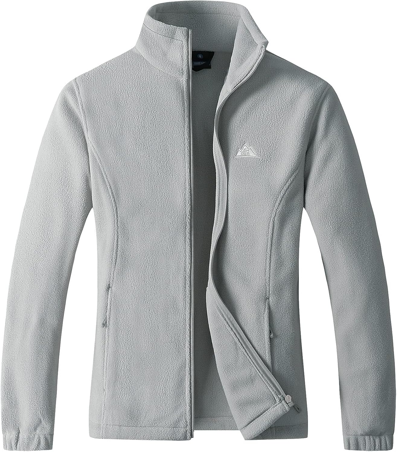 GIMECEN Women's Lightweight Full Zip Soft Polar Fleece Jacket
