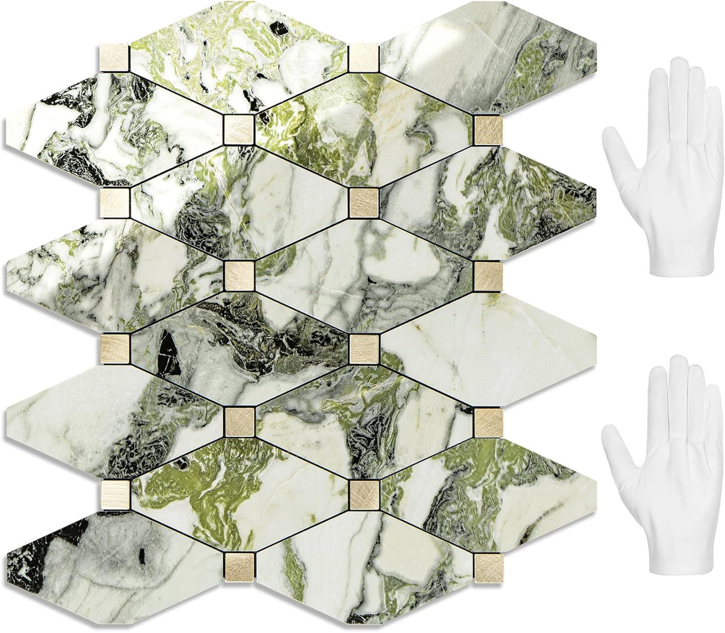 Peel and Stick Backsplash Tiles for Kitchen and Bathroom Makeover
