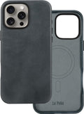 Handcrafted Premium Italian Leather Case for iPhone 16 Pro Max - Mist