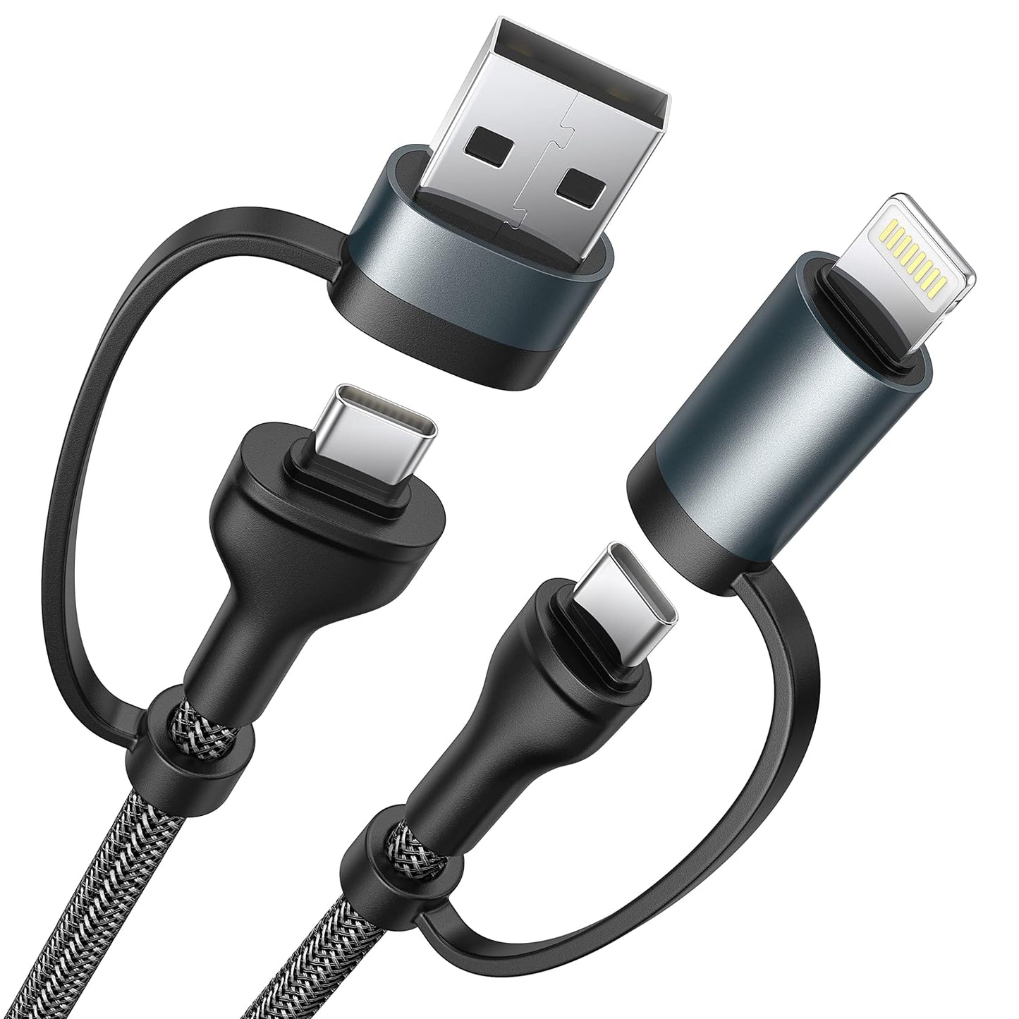 XUDUO 4-in-1 Fast Charge & Sync Cable