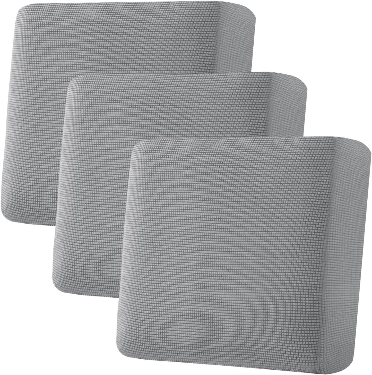 H.VERSAILTEX Super Stretch Individual Seat Cushion Covers Set
