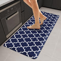 Anti Fatigue Kitchen Mat 22 in x 54 in Blue - 4/5 in Thick Comfort