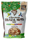 Snack The True Organic Brazil Nuts Medium Size 32 oz - Fresh, Raw