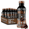 Jocko Fuel Chocolate Protein Shakes - KETO Friendly, No Added Sugar, 30g Protein