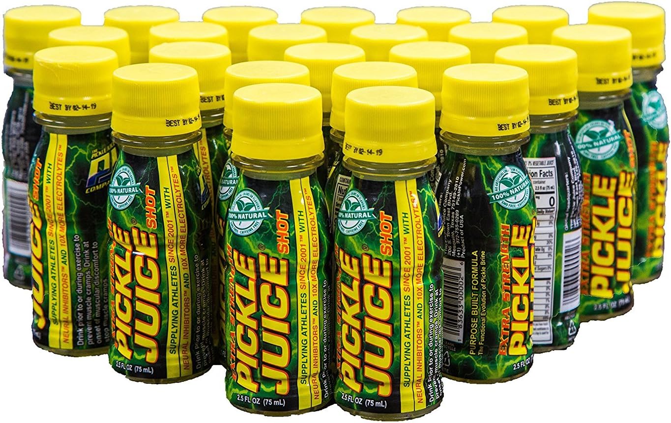 Pickle Juice Extra Strength Shots for Hydration and Recovery
