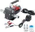 12V DC Fuel Transfer Pump 3.7GPM Self-priming - Reversible Handle