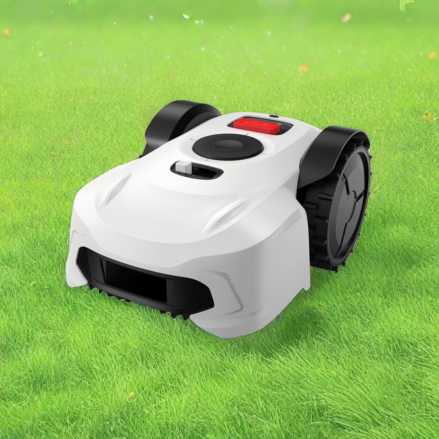 Smart Robot Mower: Precision Cut, Rain Sensor, APP Control