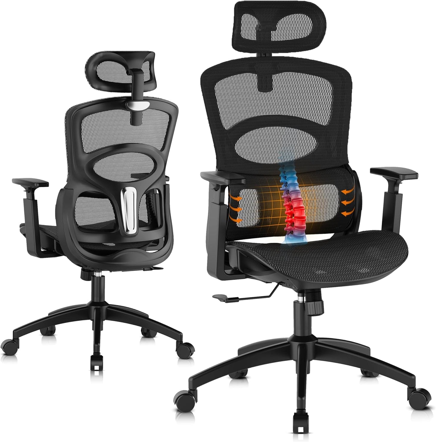 Ultimate Comfort: GABRYLLY High-Back Ergonomic Chair