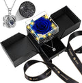 Preserved Blue Real Rose Eternal Flowers - Lasting Romantic Gift
