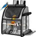 Indestructible Stainless Steel Mesh Bird Carrier Bag - Portable Travel
