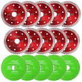 ZORUNNA Glass Cutting Disc & Tile Saw Blades Set - Precision Cuts