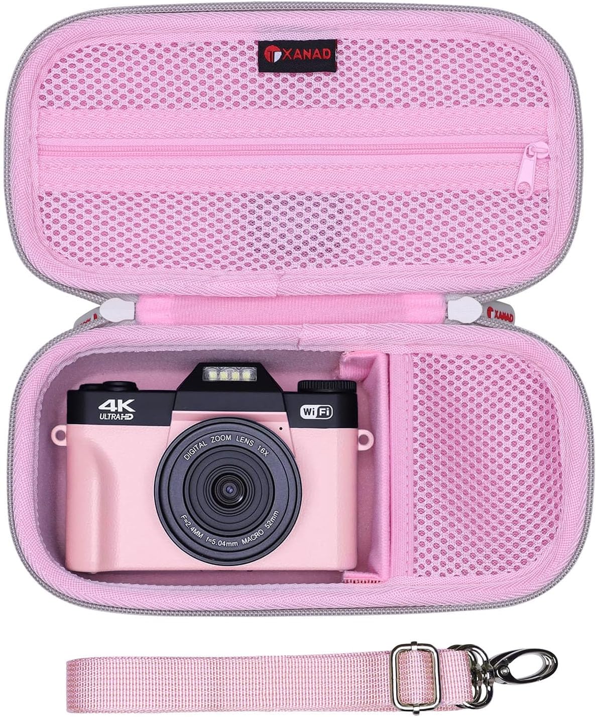 XANAD Pink Camera Case for Sony Alpha 4K Vlogging Cameras