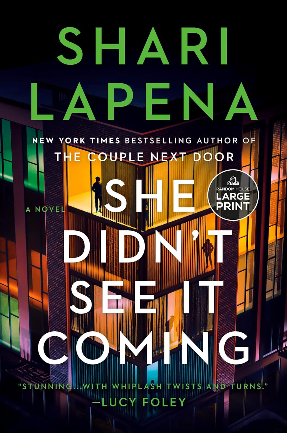 She Didn't See It Coming: A Gripping Novel by Shari Lapena