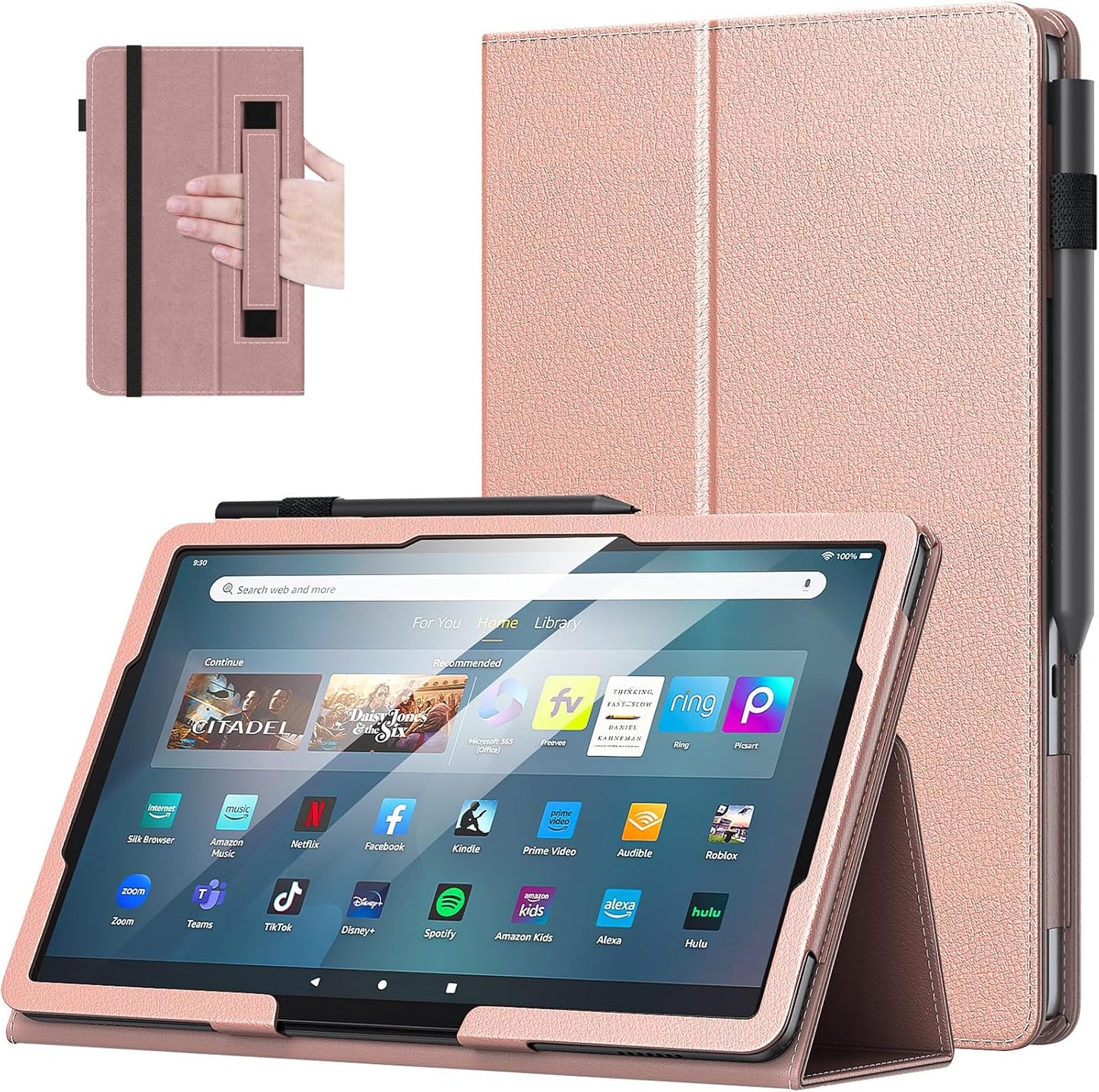 MoKo Kindle Fire Max 11 Case - Slim Folding Stand Cover