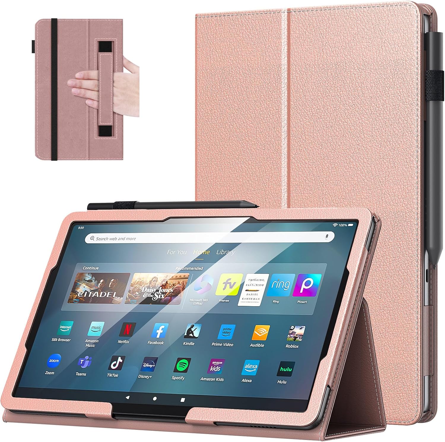 MoKo Kindle Fire Max 11 Case - Slim Folding Stand Cover