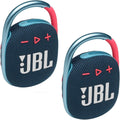 JBL Clip 4 Waterproof Wireless Bluetooth Speaker 2-Pack - Portable