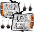 Headlight Assembly Front Lamp Compatible with 2007-2013 Chevy