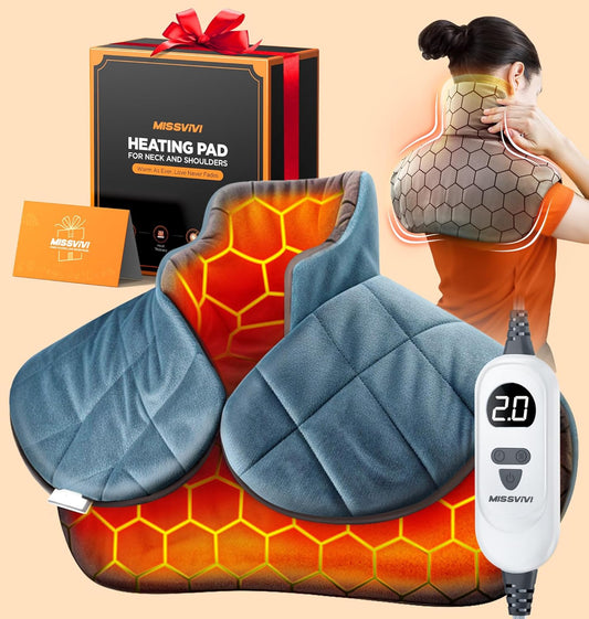 Graphene-Infused Weighted Heating Pad for Pain Relief and Comfort