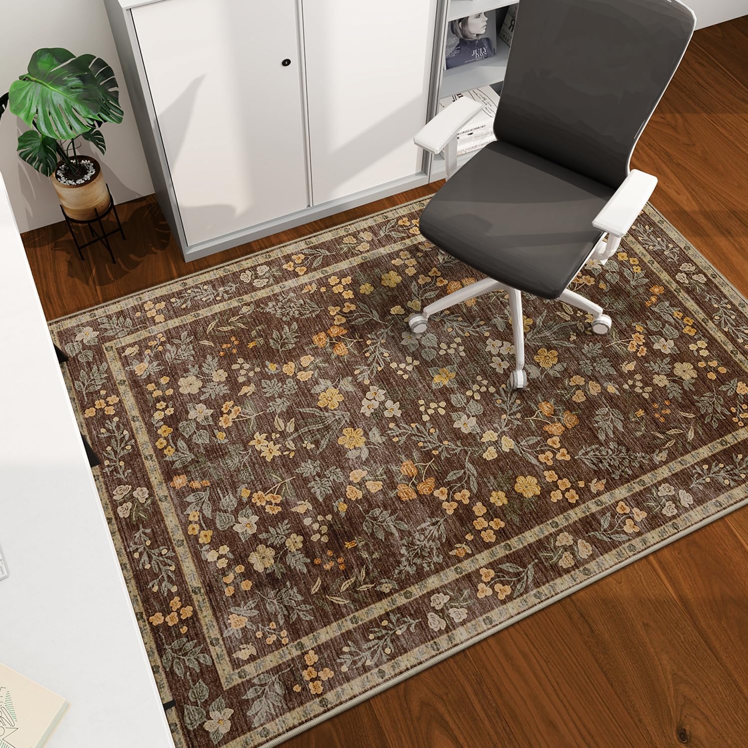 Chakme Office Chair Mat for Hardwood Floor, 60x45 Easy Glide