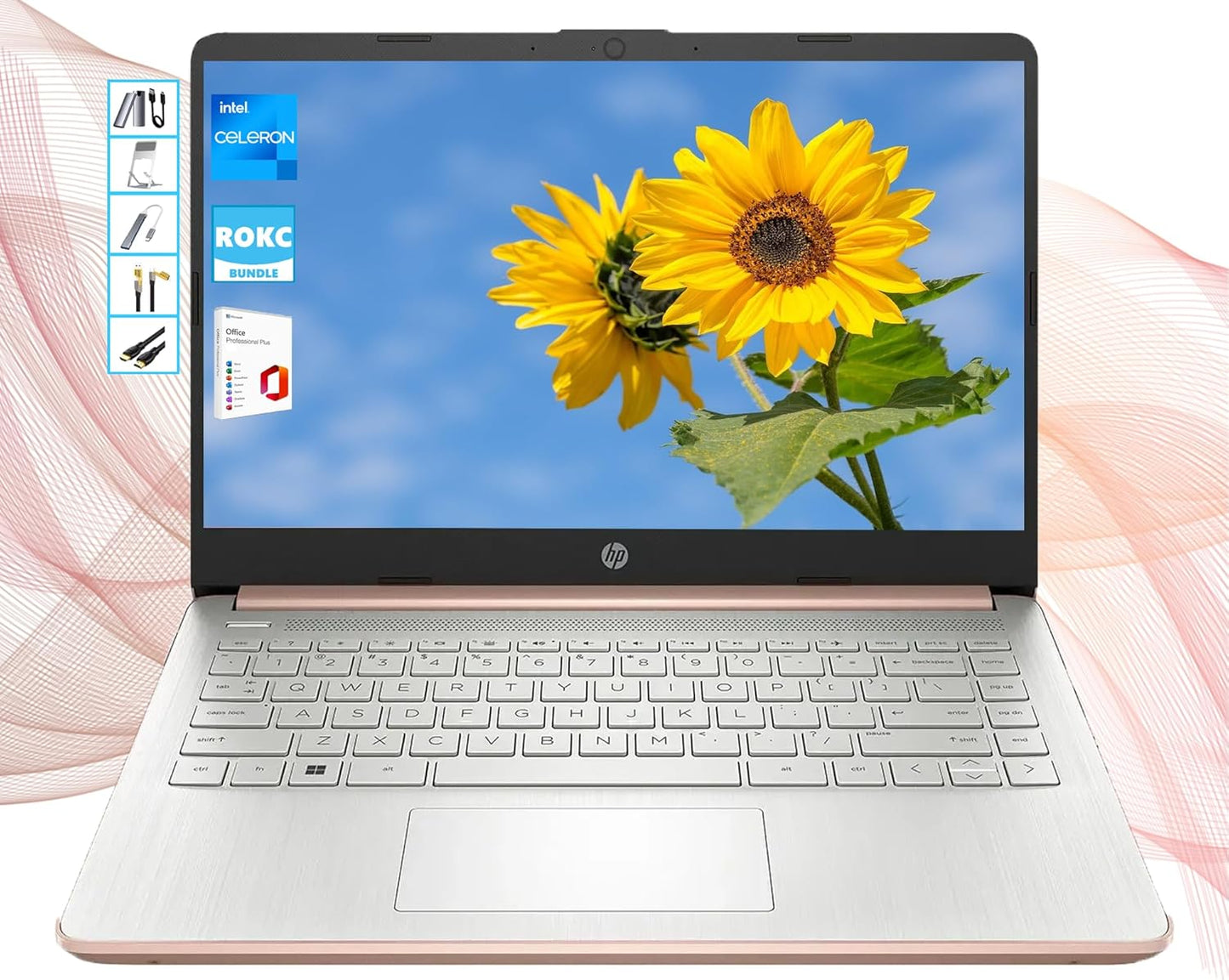 HP AI-Powered 14 HD Laptop with 1TB Cloud Storage Included