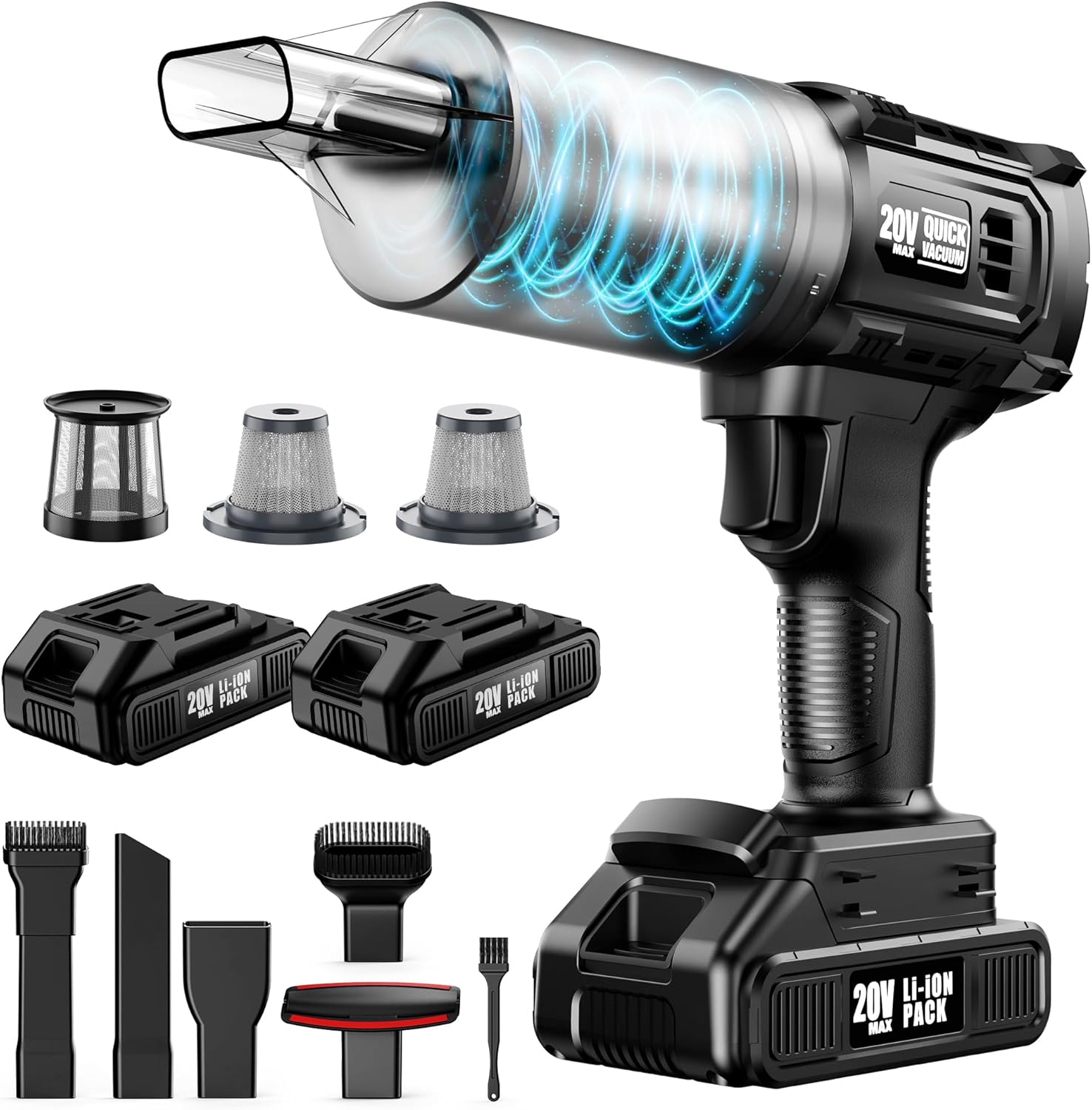 Handheld Vacuum Cleaner Cordless with 35000PA Suction Power