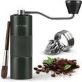 Manual Coffee Grinder by Alpaca Ventures - Effortless Portable Burr