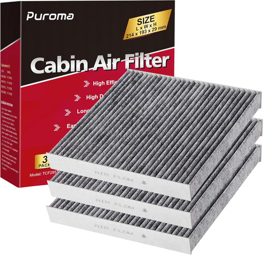 Fresh Air Everywhere: Puroma Carbon Filter Trio