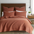 Cross Stitch Adobe Quilt Set - Full/Queen Cotton Reversible